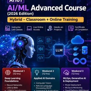 AI/ML Advanced Course (2026 Edition) [AI101]